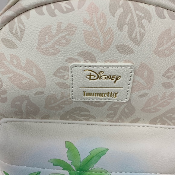 Disneyxloungefly tropical stitch themed backpack - Picture 3 of 8